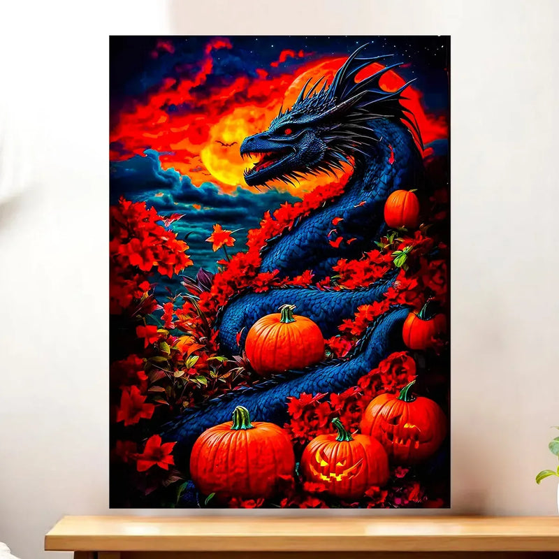 Affiche Dragon Halloween