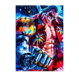 Poster Franky One Piece illustré à la main en Anjou