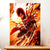 Affiche Gaara Naruto illustré à la main en Anjou