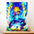 Affiche Gohan SSJ2 Dragon Ball Z illustrée à la main en Anjou