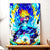 Tableau Gohan SSJ2 Dragon Ball Z illustré à la main en Anjou
