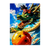 Poster Goku Shenron Dragon Ball illustré à la main en Anjou