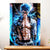 Affiche Grimmjow Jaggerjack Bleach illustrée à la main en Anjou