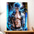 Tableau Grimmjow Jaggerjack Bleach illustré à la main en Anjou