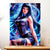 Affiche Hinata Naruto illustrée à la main en Anjou