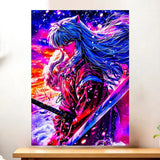 Affiche Inuyasha illustrée à la main en Anjou