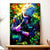 Tableau Kakashi Naruto illustré à la main en Anjou