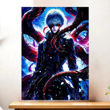 Affiche Kaneki Tokyo Ghoul illustrée à la main en Anjou