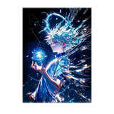 Poster Kirua Hunter x Hunter illustré à la main en Anjou