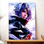 Tableau Konan Naruto illustré à la main en Anjou