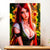 Affiche Kushina Naruto illustrée à la main en Anjou