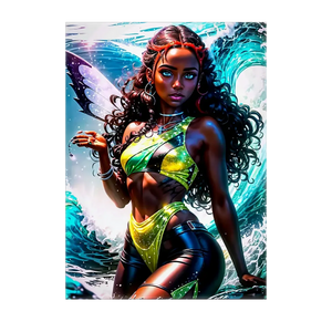Poster Layla Winx illustré à la main en Anjou