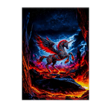 Poster Licorne de Feu