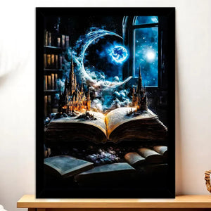 Cadre Noir Livre Magique