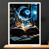 Cadre Blanc Livre Magique