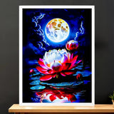 Cadre Blanc Lotus