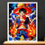 Cadre Blanc Luffy
