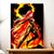 Tableau Mavuika Genshin Impact illustré à la main en Anjou