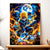 Tableau Minato Naruto illustré à la main en Anjou