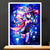 Cadre Blanc Mona Genshin Impact illustré à la main en Anjou