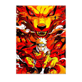 Poster Naruto Enfant illustré à la main en Anjou