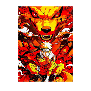 Poster Naruto Enfant illustré à la main en Anjou
