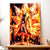 Tableau Naruto Shippuden illustré à la main en Anjou