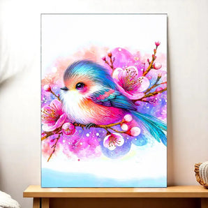 Tableau Oiseau Dessin illustré à la main en Anjou