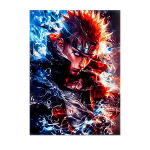 Poster Pain Naruto illustré à la main en Anjou
