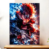 Affiche Pain Naruto illustrée à la main en Anjou