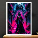 Cadre Blanc Princesse de la Mort