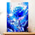 Affiche Rose Bleue