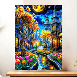 Affiche Jardin Fleuri