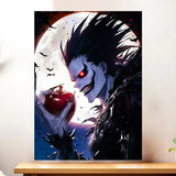 Affiche Ryuk Death Note illustrée à la main en Anjou