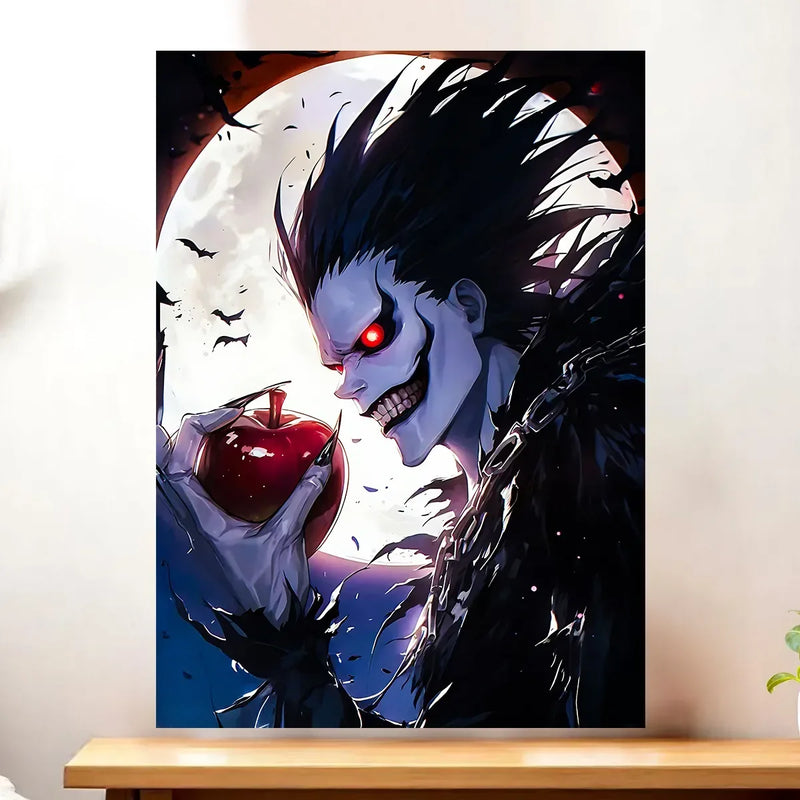 Affiche Ryuk Death Note illustrée à la main en Anjou