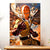 Affiche Saitama One Punch Man illustrée à la main en Anjou