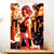 Affiche Sakura Naruto illustrée à la main en Anjou