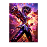 Poster Seiya de Pégase Saint Seiya illustré à la main en Anjou