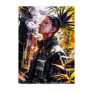 Poster Shikamaru Naruto illustré à la main en Anjou