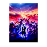 Poster Solo Leveling Arise illustré à la main en Anjou