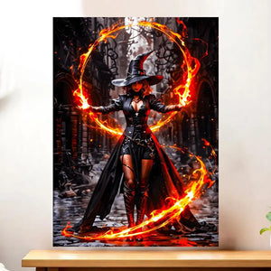 Affiche Sorcière Feu