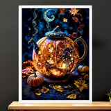 Cadre Blanc Automne