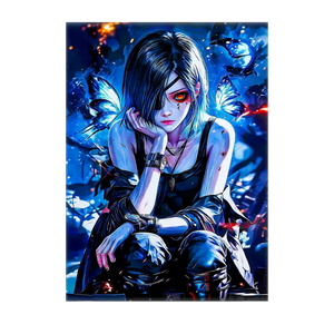 Poster Touka Tokyo Ghoul illustré à la main en Anjou