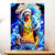 Affiche Trafalgar Law One Piece illustré à la main en Anjou
