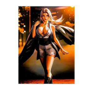 Poster Tsunade Naruto illustré à la main en Anjou