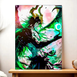 Tableau Ulquiorra Schiffer Bleach illustré à la main en Anjou