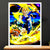 Cadre Blanc Majin Vegeta