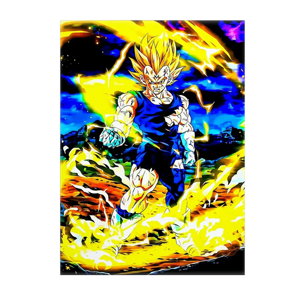 Tableau Majin Vegeta – 10x15 cm