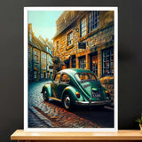 Cadre Blanc Voiture Ancienne