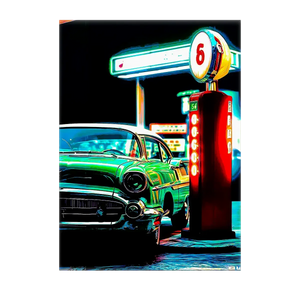 Poster Voiture Vintage